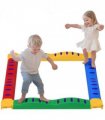 AIYAPLAY 12PCs Kids Balance Beam Stepping Stones with Non-Slip Foot Pads