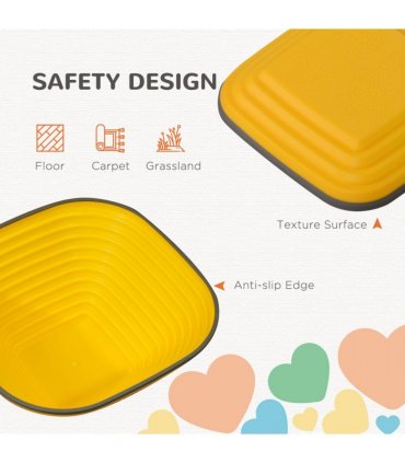 AIYAPLAY Balance Stepping Stones, 6PCs Sensory Toy Gift for Kids Aged 3-8