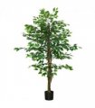 HOMCOM 150cm Artificial Tree Ficus for Indoor Outdoor Home Decor, Fake Tree