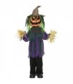 HOMCOM Pumpkin Halloween Animatronic Prop for Indoor Outdoor Decoration
