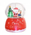 Outsunny 5.5FT Christmas Inflatable Crystal Ball with LED Lights for Party