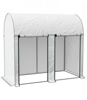 Outsunny 200 x 100 x 178cm Small Tomato Greenhouse with Roll-up Zipped Doors