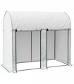 Outsunny 200 x 100 x 178cm Small Tomato Greenhouse with Roll-up Zipped Doors