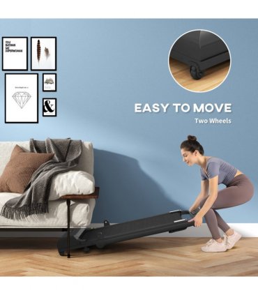 HOMCOM 2.5HP Folding Treadmill Walking Pad with Remote Control, 1-10KM/H