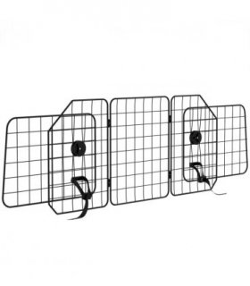 PawHut Dog Guard for SUVs, Vehicles, Vans, Car Barrier with Adjustable Width