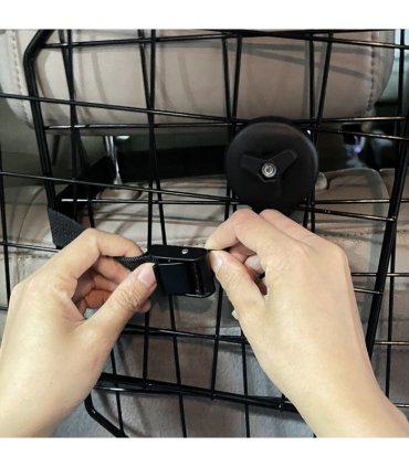 PawHut Dog Guard for SUVs, Vehicles, Vans, Car Barrier with Adjustable Width