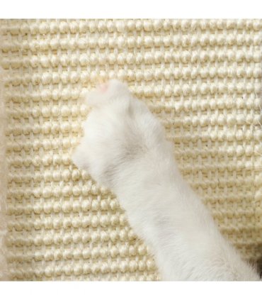 PawHut 67cm Cat Scratching Post 3 in 1 Cat Scratcher w/ Track Ball Toy