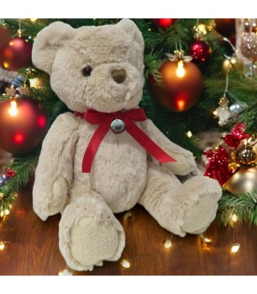 My 1st Christmas Teddy Bear & Engraved Charm