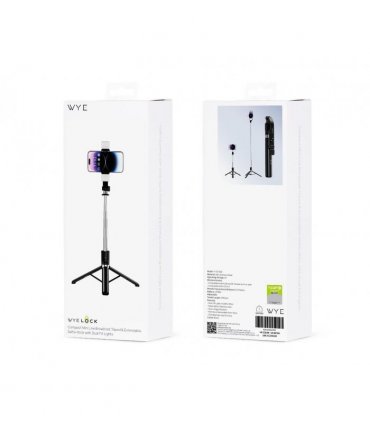 WyeLock Tripod & Extendable Selfie-Stick with Dual Fill Lights