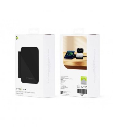 WYEFLUX 3-in-1 Magnetic and Foldable Wireless Charging Pad