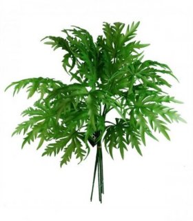 Pack of 6 x 85cm Artificial Foliage Leaf Stem