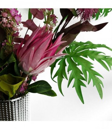 Pack of 6 x 85cm Artificial Foliage Leaf Stem