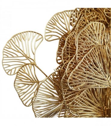 Pack of 6 x 65cm Golden Leaves Flower Arrangement Decoration