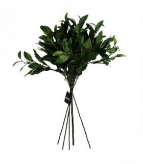 Pack of 6 x 90cm Artificial Ficus Foliage Stem