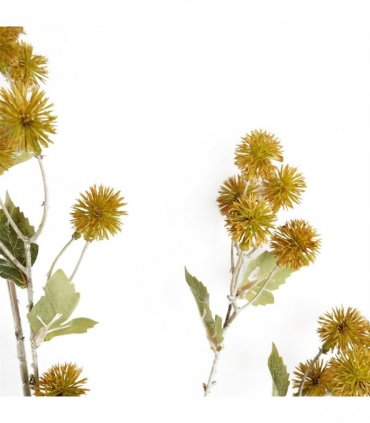 Pack of 6 x 85cm Craspedia Stem Yellow Artificial