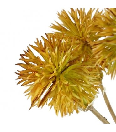Pack of 6 x 85cm Craspedia Stem Yellow Artificial