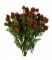 Pack of 6 x 55cm Craspedia Stem Red Artificial