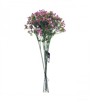 Pack of 6 x 55cm Gypsophila Pink Stem