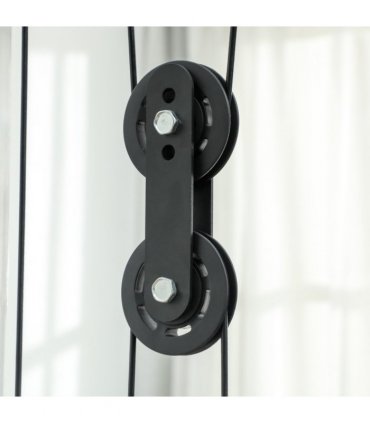 SPORTNOW Multi-Gym Smith Machine Power Cage for Home Gym Weight Lifting