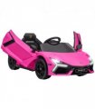 AIYAPLAY Lamborghini Revuelto Licensed Ride On Car, with Suspension, Pink