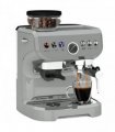 HOMCOM Espresso Machine, Bean Grinder & Steam Wand, 15 Bar Pressure, Silver.