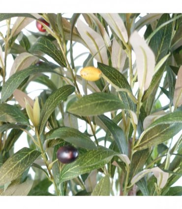 180cm Artificial Natural Look Olive Tree with Wooden Trunk