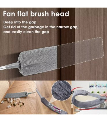 9pcs Extendable Feather Duster Long Telescopic Duster Magic Static Duster Brush