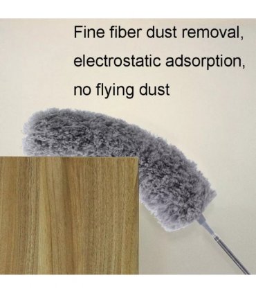 9pcs Extendable Feather Duster Long Telescopic Duster Magic Static Duster Brush