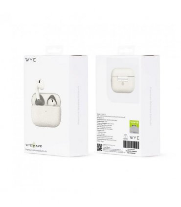 WYEWAVE Premium High Quality Wireless Earbuds With ANC - White