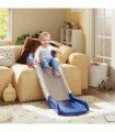 AIYAPLAY Kids Slide for Couch, Bed, Sofa, Easy to Assemble, Blue