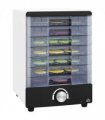 HOMCOM Food Dehydrator with 7 Stainless Steel Tray, for Fruit, Meat, White