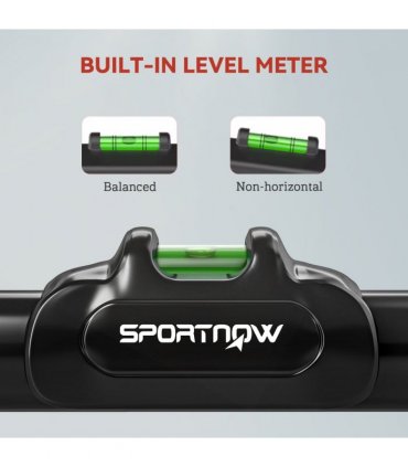 SPORTNOW Pull Up Bar Doorway from 96-130 cm (37.8"-51.2"), No Screws