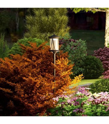 Outsunny 1.3 M LED Outdoor Street Light, Waterproof IP44, Cool White