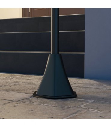 Outsunny 1.3 M LED Outdoor Street Light, Waterproof IP44, Cool White
