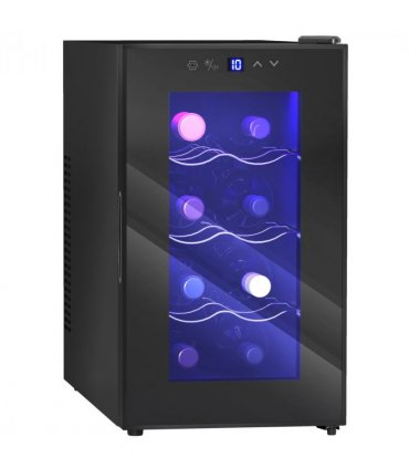 HOMCOM Freestanding Wine Cooler Fridge with 8 Bottle, 21 Litre Capacity