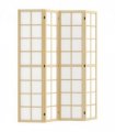 HOMCOM Indoor Room Partition, 4 Panel Folding Room Divider, 160 x 170cm