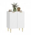HOMCOM Sideboard Buffet Cabinet with Adjustable Shelf, White
