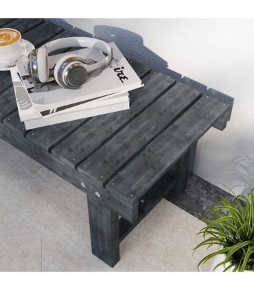 Outsunny 1.1M Outdoor Garden Bench Patio Loveseat Fir Wood 2 Person