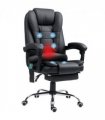 Vinsetto Ergonomic Heated 6 Points Vibration Massage Office Chair Black