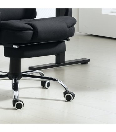 Vinsetto Ergonomic Heated 6 Points Vibration Massage Office Chair Black