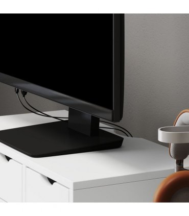 HOMCOM Monitor Stand Riser with 3 Drawers for Laptop, Computer, PC, White