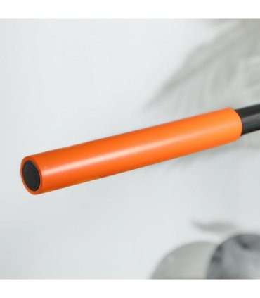 HOMCOM 40'' Mini Trampoline Adult Rebounder Jumper w/ Handle Fitness Orange