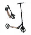 AIYAPLAY Kids Scooter, Foldable Kick Scooter w/ Adjustable Handlebar, Black