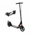 AIYAPLAY Kids Scooter, Foldable Kick Scooter w/ Adjustable Handlebar, Black