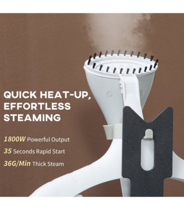 HOMCOM Clothes Steamer, Garment Steamer Clothing Wrinkle Remover, Grey
