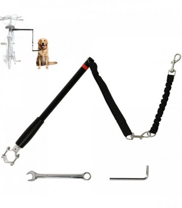 PawHut Dog Lead for Bicycle, Easy Installation, for Cycling, Training