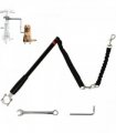 PawHut Dog Lead for Bicycle, Easy Installation, for Cycling, Training