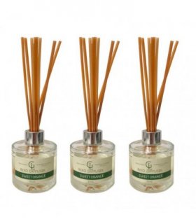 Reed Diffuser Oil Based 100ml Sweet Orange Pack of 3