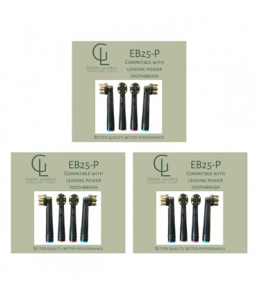Recyclable Oral b head replacement toothbrush 3 Packs
