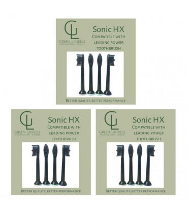 Recyclable Sonic HX head replacement toothbrush 3 Packs